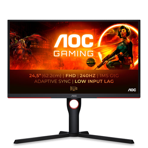 AOC G3 25G3ZM/BK computer monitor 62.2 cm (24.5 AOC G3 25G3ZM/BK computer monitor 62.2 cm (24.5